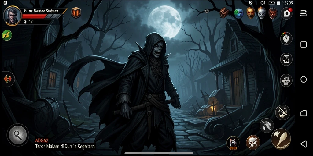 Gameplay menegangkan dengan suasana horror yang mencekam.