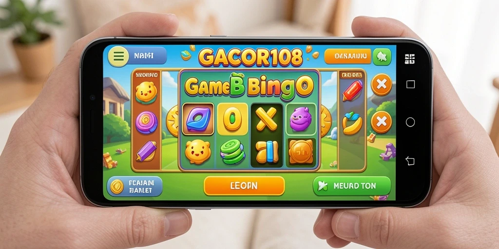 Tampilan gameplay seru dari GACOR108 dengan aksi Bingo yang menarik.