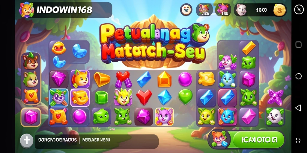 Tampilan gameplay <strong>INDOWIN168</strong> yang penuh warna dan menarik.