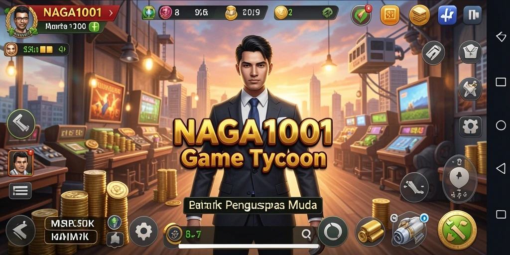 Tampilan gameplay menantang dalam NAGA1001 yang menggugah selera strategi bisnis.
