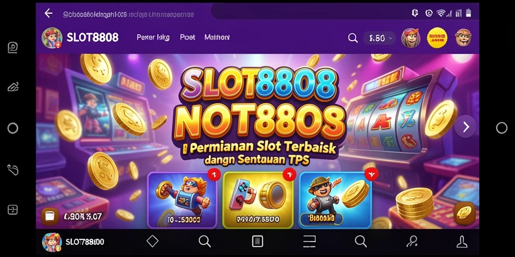 Tampilan gameplay SLOT8808 yang inovatif dan menarik.