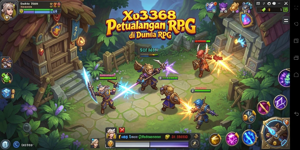 Tampilan gameplay seru di <strong>XO368</strong> dengan pertarungan epik dan karakter menarik.